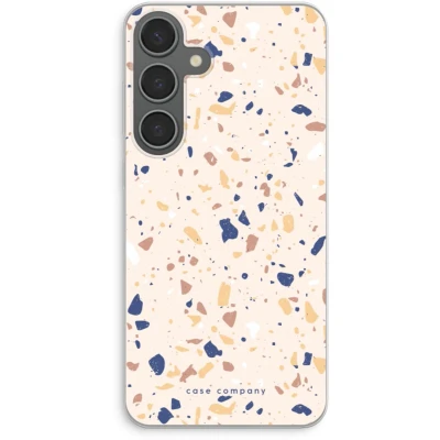 Afbeelding van Case Company® hoesje geschikt voor Samsung Galaxy S24 Plus Terrazzo N23 Soft Cover Telefoonhoesje Bescherming aan alle Kanten en Schermrand