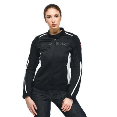 Afbeelding van Dainese Hydraflux 2 Air Lady D Dry Jacket Black Charcoal Gray Lava Red 42 Maat Jas