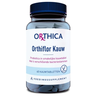 Afbeelding van Orthica Orthiflor Kauw Tabletten 60KTB