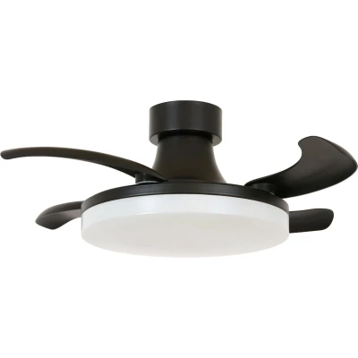 Afbeelding van Beacon Fanaway Orbit Indoor Plafondventilator 91.5CM Zwart (incl. lamp) 210665