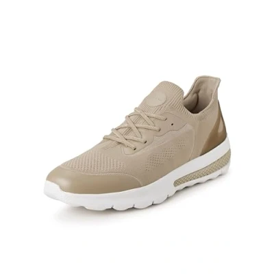 Afbeelding van Geox U Spherica Actif Sneakers laag, Heren, Maat: 41, Sand Textiel/ synthetisch
