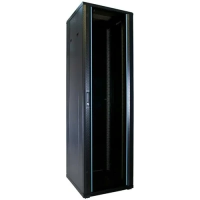 Afbeelding van DSIT 42U serverkast / serverbehuizing met glazen deur 600x600x2000mm (BxDxH) 19 inch
