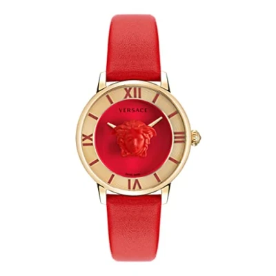 Afbeelding van Versace VE2R00722 horloge vrouw Roestvrij Staal goud
