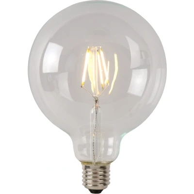Afbeelding van Lucide G125 Class B Filament lamp Ø 12,5 cm LED Dimb. E27 1x7W 2700K Transparant