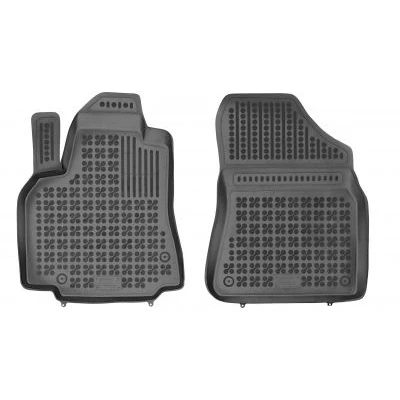 Afbeelding van REZAW PLAST 201212 Vloermatset Rubber voor en achter 3 Zwart Op maat gemaakt PEUGEOT: Partner II Tepee, CITROËN: Berlingo