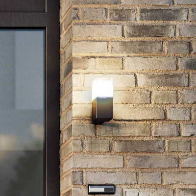Afbeelding van Smartwares Zwarte Outdoor Wandlamp Duurzame led aluminium behuizing OOL 50015