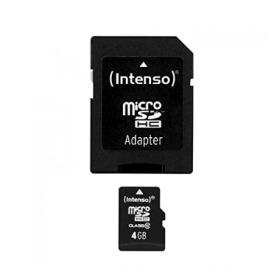 Afbeelding van Intenso 3413450 Micro SDHC geheugenkaart, 4 GB, klasse 10