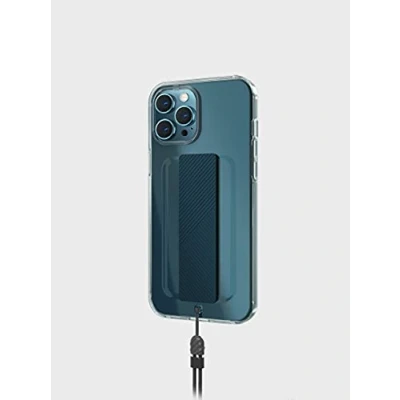Afbeelding van Uniq Heldro Case voor iPhone 12 / Pro Transparant/Helder Antimicrobieel