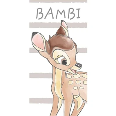 Afbeelding van Disney Bambi Strandlaken Stripes 70 x 140 cm Katoen