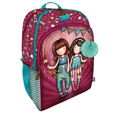Afbeelding van Schoolrugzak Gorjuss Fireworks Kastanjebruin (34.5 x 43.5 22 cm)