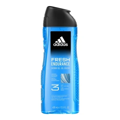 Afbeelding van Adidas, Fresh Endurance 3 in 1 douchegel voor lichaam, haar en gezicht, veganistische formule, 250 ml