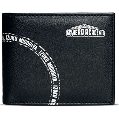 Afbeelding van My Hero Academia Izuku Midoriya Bifold portemonnee Zwart