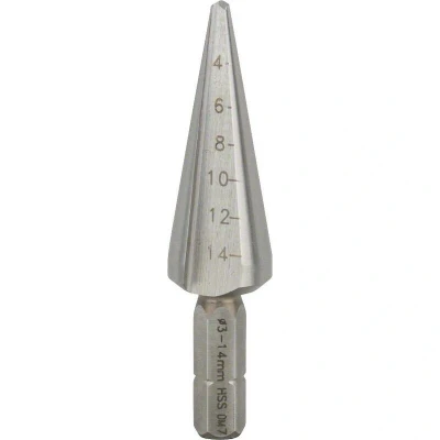 Image de BOSCH 2608597522 foret à plaque conique HSS queue hexagonale 3 14, 60 mm 1/4&quot;