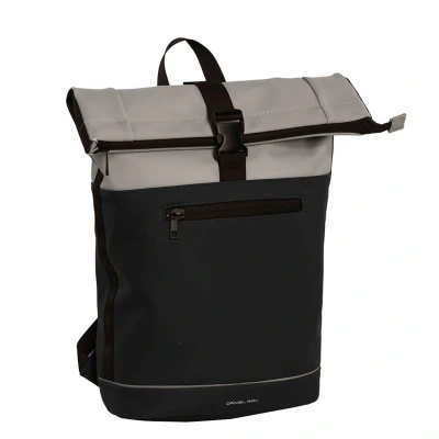 Afbeelding van Daniel Ray Rockhampton Rolltop Rugtas Waterproof PU Zwart
