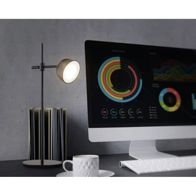 Afbeelding van Renkforce RF 6386962 LED tafellamp Zwart