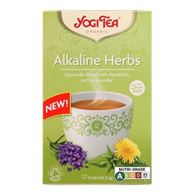 Afbeelding van Yogi Tea Organische alkaline kruidenthee, 17 zakken