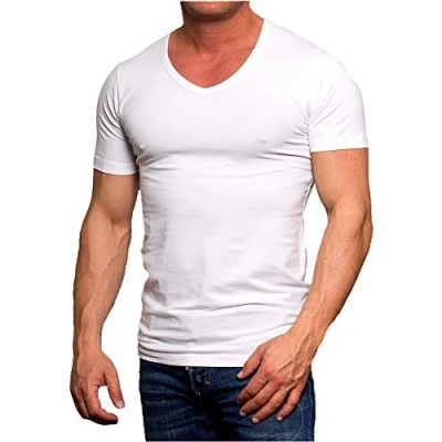 Afbeelding van JACK &amp; JONES T shirt voor heren biologisch katoen, wit (optical white), L, Opt White, L