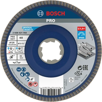 Afbeelding van Bosch Accessories 2608621768 X LOCK Lamellenschijf Diameter 125 mm 1 stuk(s)