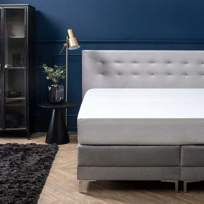 Afbeelding van Luxe Molton Boxspring Hoeslaken, 100% Katoen