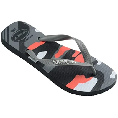 Afbeelding van Havaianas Top Camu, uniseks teenslippers, Nieuw grafiet