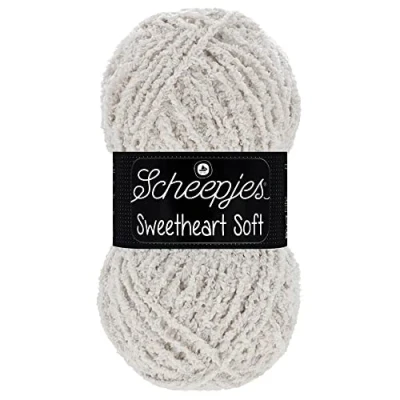 Afbeelding van Scheepjes Sweetheart Soft 100g 002 Grijs