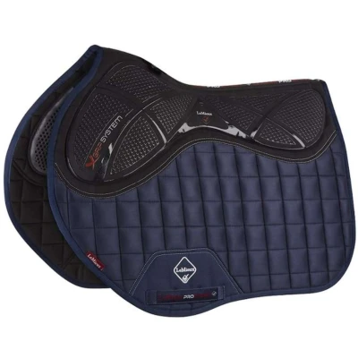 Afbeelding van LeMieux Zadeldekje X Grip Twin Square EuroJump Navy L (Full) Agradi.be