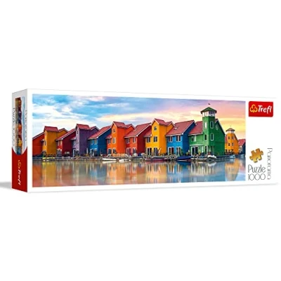 Image de Trefl, Puzzle, Groningue, Pays Bas, 1000 Pièces, Panorama, Qualité Premium, pour Adultes et Enfants à partir de 12 ans