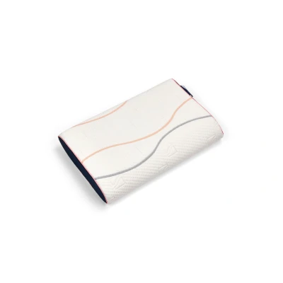 Afbeelding van Pillow You Roze Hoofdkussen Ergonomisch Geschikt voor rugslapers en zijslapers Wasbare tijk op 60 graden Ventilerend Anti allergeen Traagschuim