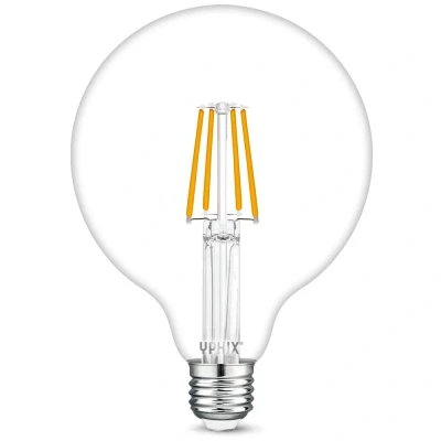 Afbeelding van Yphix E27 Led Filament Lamp Atlas G125 4,5w 2700k Dimbaar LEDdirect.nl