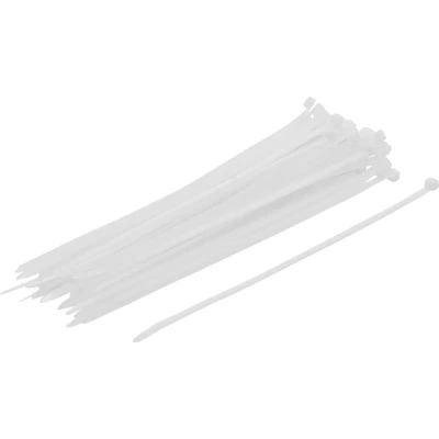 Afbeelding van BGS Kabelbinder assortiment wit, 4,8 x 250 mm, 50 delig