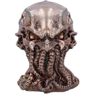 Afbeelding van James Ryman by Nemesis Now Beeld/figuur Cthulhu Skull Gebronsd 20cm x 19cm 14,5cm zeer gedetailleerd
