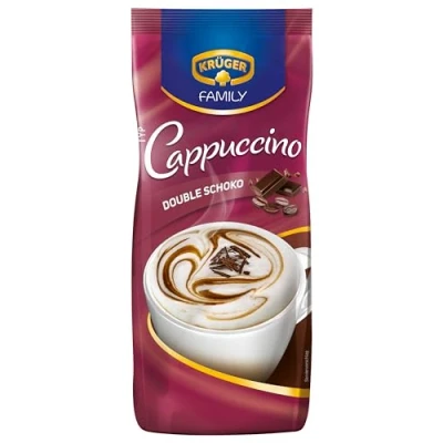 Afbeelding van Kruger Family Cappuccino Double Chocolate 500g