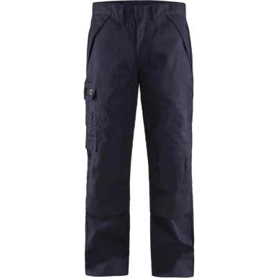 Afbeelding van Blaklader Vlamvertragende werkbroek 1724 1516 Marineblauw D88