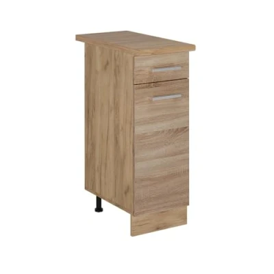 Afbeelding van Vicco Keukenonderkast R Line, Sonoma/Krachtige Eik goud, 30 cm , WB