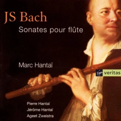 Afbeelding van Bach: Sonates pour Flute / Hantai, Zweistra