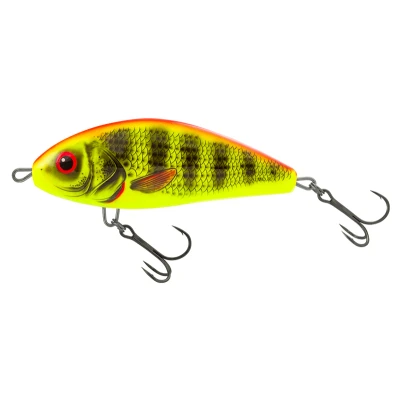 Afbeelding van Salmo Fatso Floating Jerkbait Bright Perch 8cm (21g) Plug