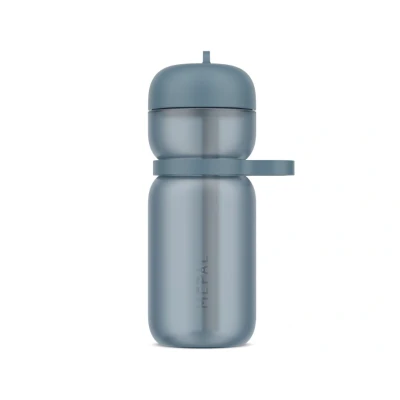 Afbeelding van Mepal Drinkfles Flip Sport 600 ml en drink Lekdicht Draaglus comfortabele grip Vaatwasmachinebestendig Drinkflessen Frost blue
