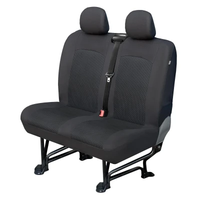 Afbeelding van CARPASSION 30220 Stoelhoes Voor Zwart CITROËN: Dispatch II Van, Relay Platform / Chassis, MERCEDES BENZ: Vito Mixto, Sprinter 3.5 T Van