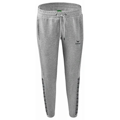 Afbeelding van Essential Team sweatbroek dames licht grey melange/slate / 36