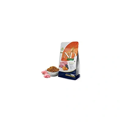 Afbeelding van N&amp;D Pumpkin voeding voor de gecastreerde kat Lam 1.5 kg.