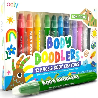 Afbeelding van Ooly lichaamskrijt body doodlers 12st