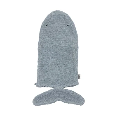 Afbeelding van Lassig Play Wash Glove gots Whale
