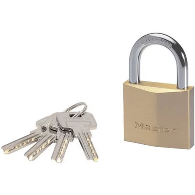 Afbeelding van MasterLock Hangslot 50mm beugellengte 30mm messing