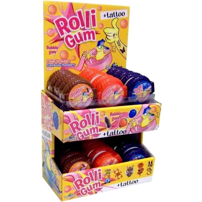 Afbeelding van Funny Candy Rolligum 30stuks