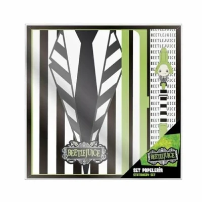 Afbeelding van Beetlejuice Schrijfwaren Cadeau Set Pen en A5 Notitieboek