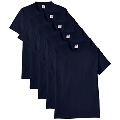 Afbeelding van Fruit of the Loom heren T shirt van dikke stof (5 stuks)