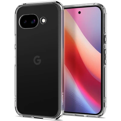 Afbeelding van Spigen Ultra Hybrid Google Pixel 9a Crystal Clear (Google 9a), Smartphonehoes, Transparant