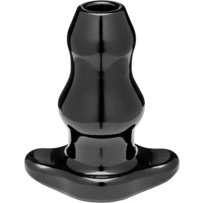 Afbeelding van Perfect Fit Double Tunnel Plug Medium Zwart