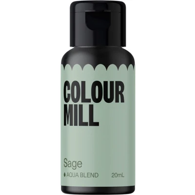 Afbeelding van Colour Mill Aqua Blend Voedingskleurstof op Waterbasis Sage 20 ml