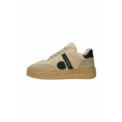 Afbeelding van Blackstone ENJAR NATUK EL423 Mouton Sneaker (low) Dames Beige Maat: 42